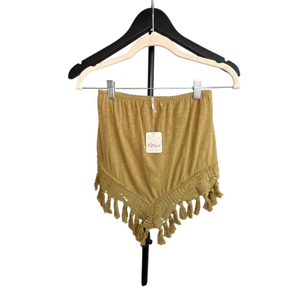 Free People Willow Tube Top in Willow Combo Green Size XS